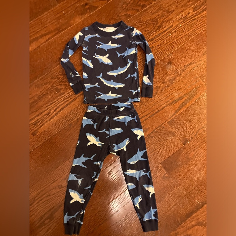 Hanna Andersson Shark Pajamas Imperfect